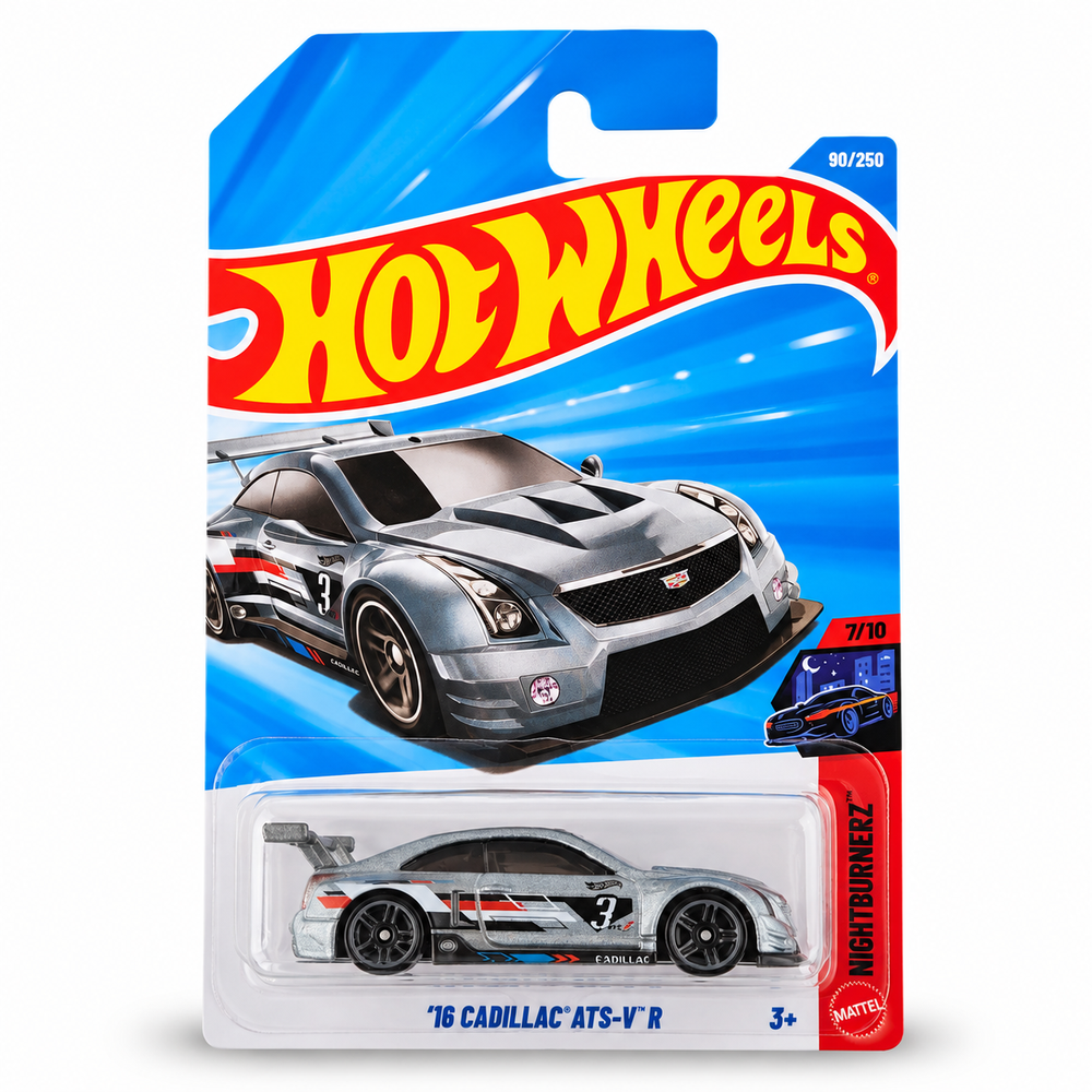 Set of 3 Hot wheels [HW 476] - Morgan Super 3, Mickey Mouse Car, '16 Cadillac ATS-V R
