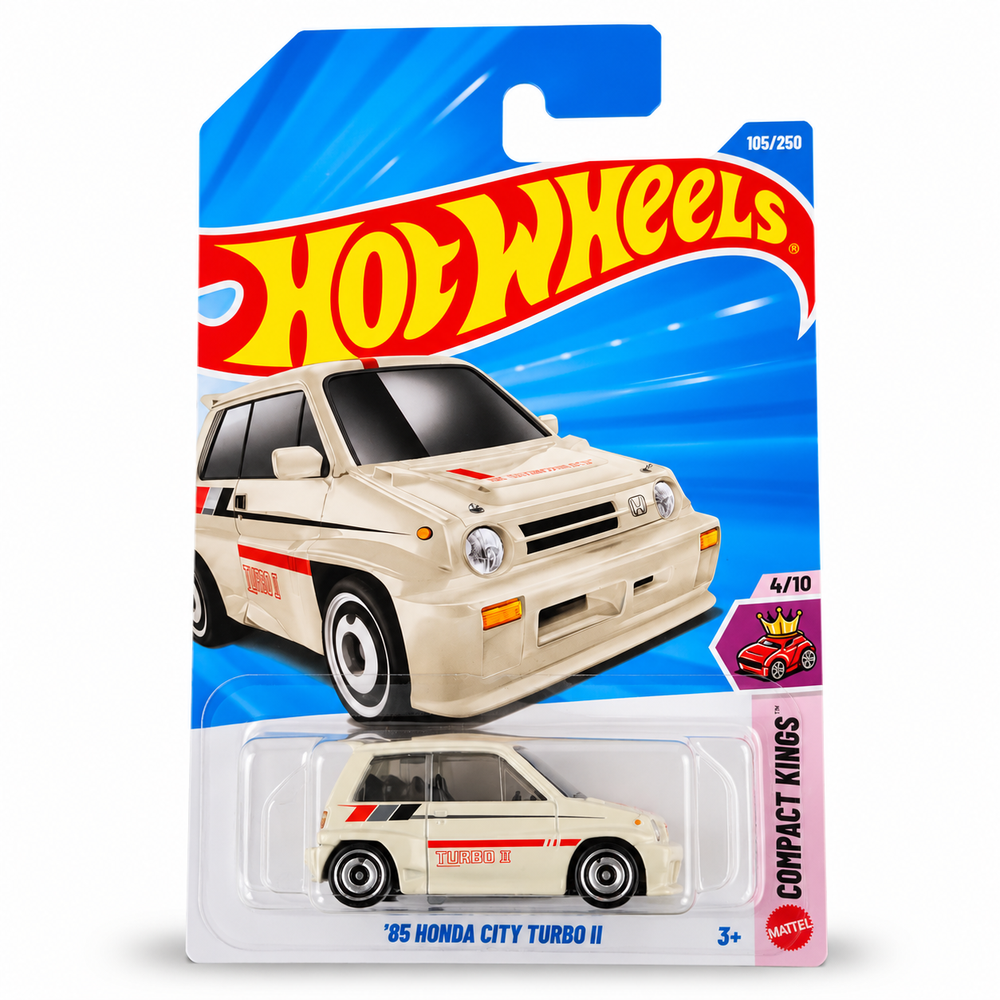Set of 3 Hot wheels [HW 477] - Party Wagon, '85 Honda City Turbo II, X-Cceleron
