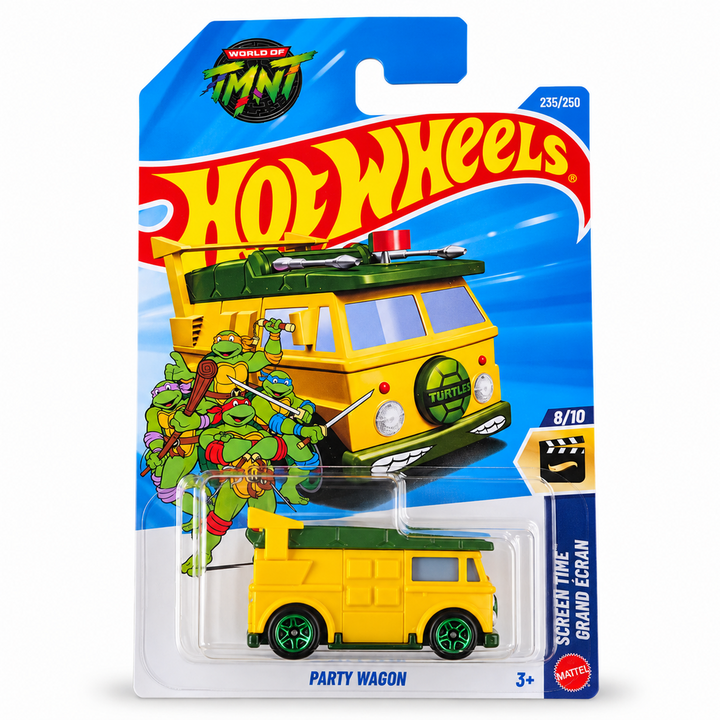 Set of 3 Hot wheels [HW 477] - Party Wagon, '85 Honda City Turbo II, X-Cceleron