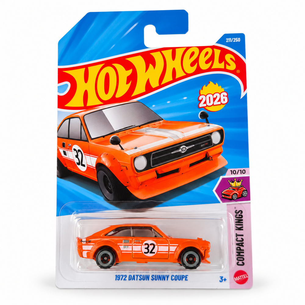 Set of 3 Hot wheels [HW 481] - Cruise Bruiser, 1972 Datsun Sunny Coupe, Mazda RX-7