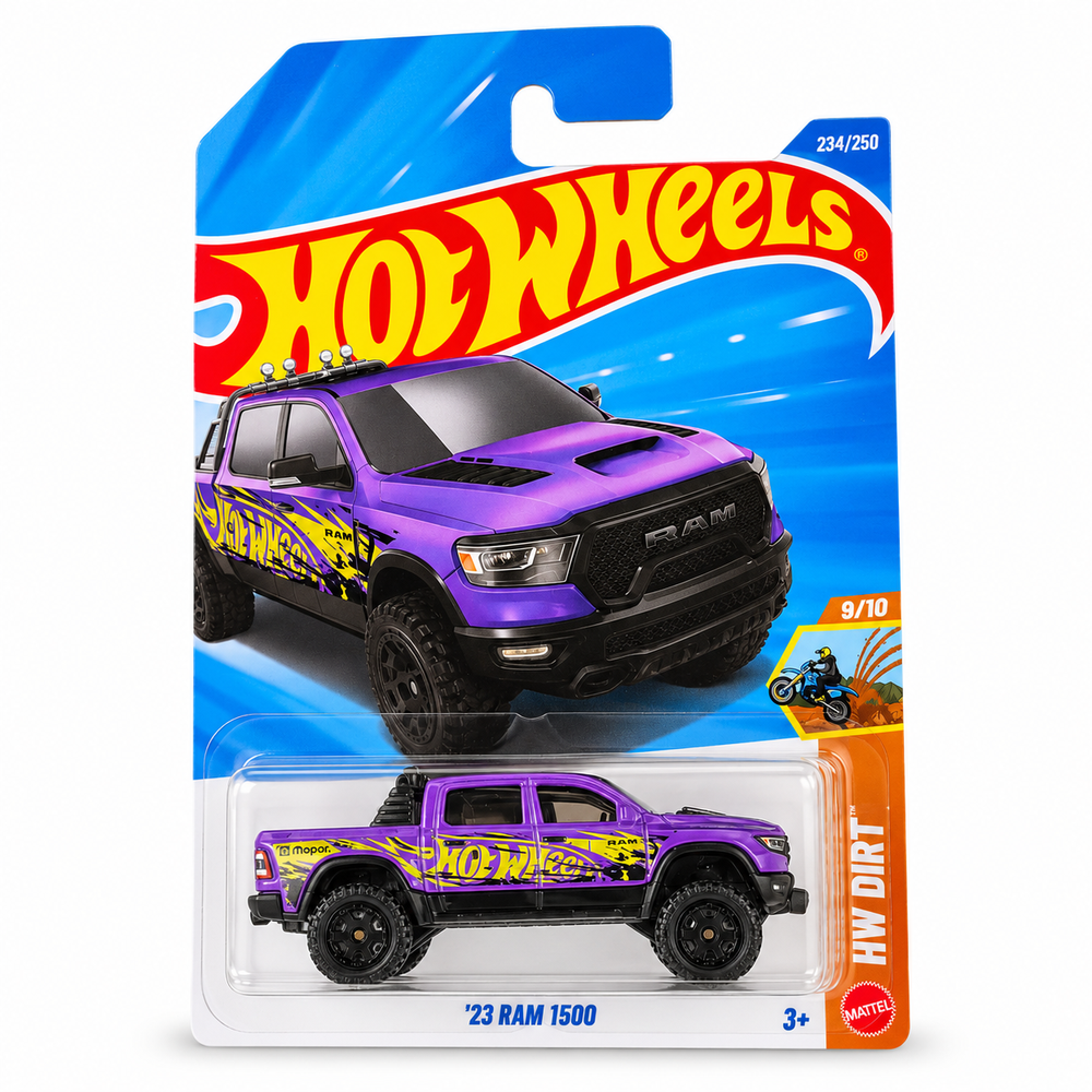 Set of 3 Hot wheels [HW 482] - McLaren W1, Circle Tracker, '23 Ram 1500