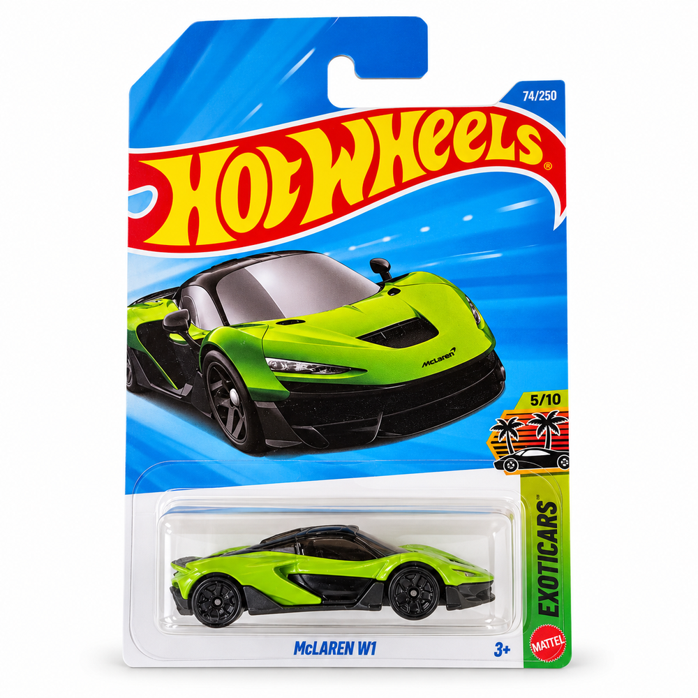 Set of 3 Hot wheels [HW 482] - McLaren W1, Circle Tracker, '23 Ram 1500