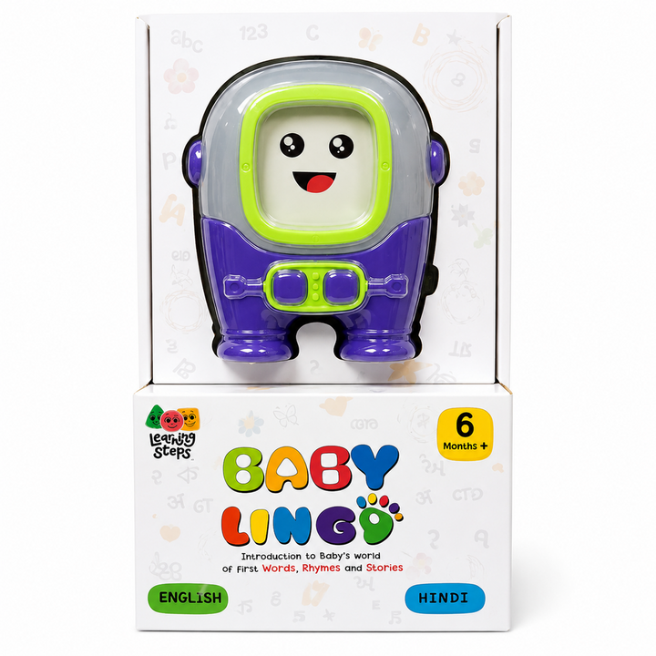 Learning Steps Baby Lingo  Educational Learning Toy with Lights & Music | English & Hindi