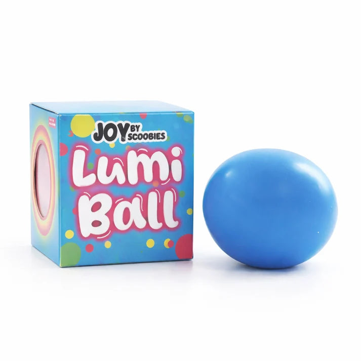 Scoobies Lumi Ball – Glow in the Dark Sensory Ball | Squishy Fidget Stress Buster for Kids