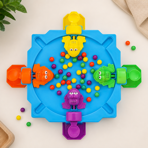 Simarr Hungry Frog Game - 4 Players (3-7 Years)