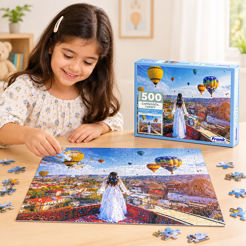 Frank 500 Pieces Cappadocia, Turkiye Jigsaw Puzzle