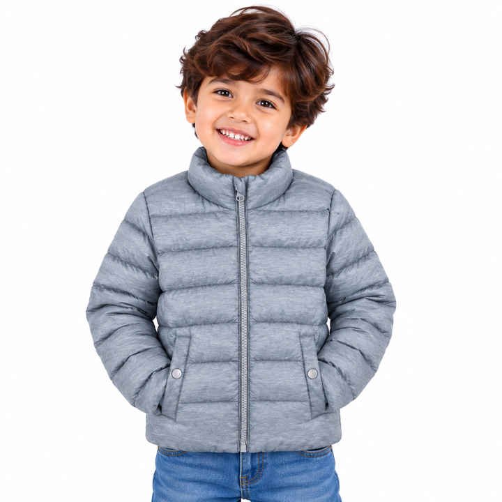 Mi Arcus Polyester Mi Arcus Unisex Puffer Jacket with Full Sleeves, Mandarin Collar & Side Pocketser