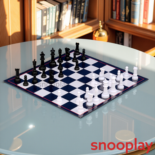 Ekta Deluxe Chess Set - Strategic Board Game (6 Years till Grown Ups)