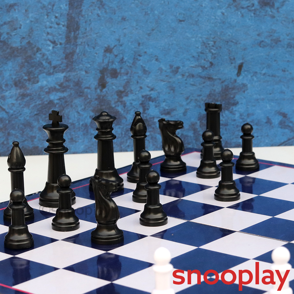 Ekta Deluxe Chess Set - Strategic Board Game (6 Years till Grown Ups)