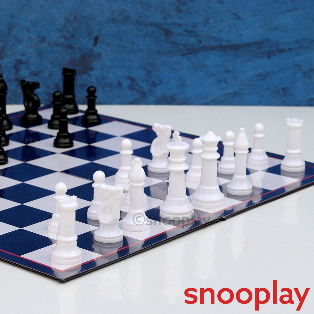 Ekta Deluxe Chess Set - Strategic Board Game (6 Years till Grown Ups)