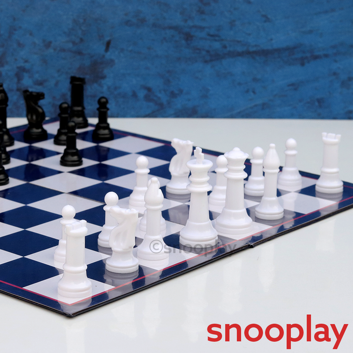 Ekta Deluxe Chess Set - Strategic Board Game (6 Years till Grown Ups)