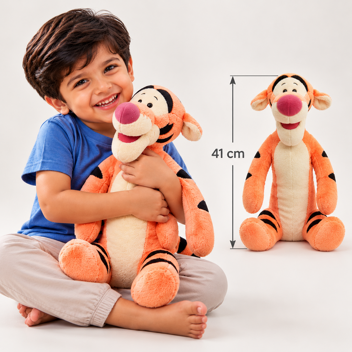 Licensed Disney Tigger Orange Plush Soft Toy – 41 cm