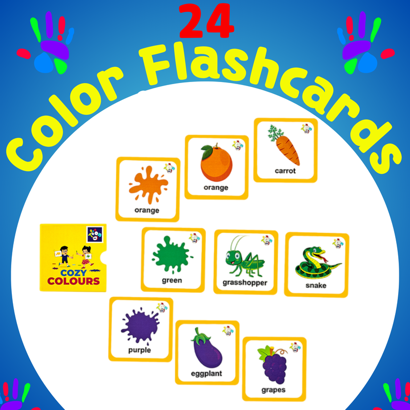 Early Learning Flash Cards for Kids | Easy and Fun Educational (Pack of 4) | 200+ Picture and Word Cards