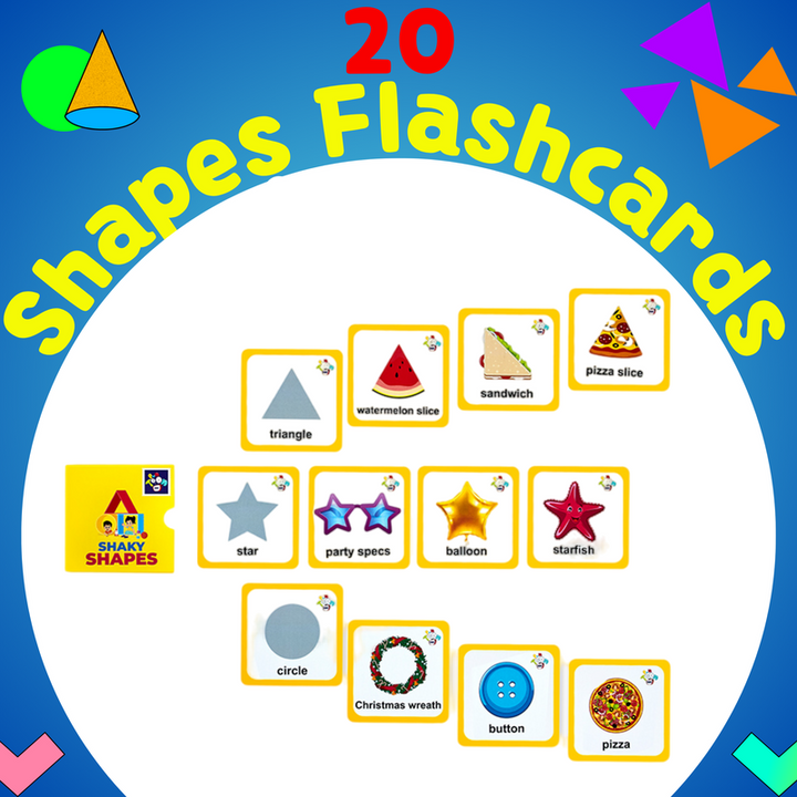 Early Learning Flash Cards for Kids | Easy and Fun Educational (Pack of 4) | 200+ Picture and Word Cards