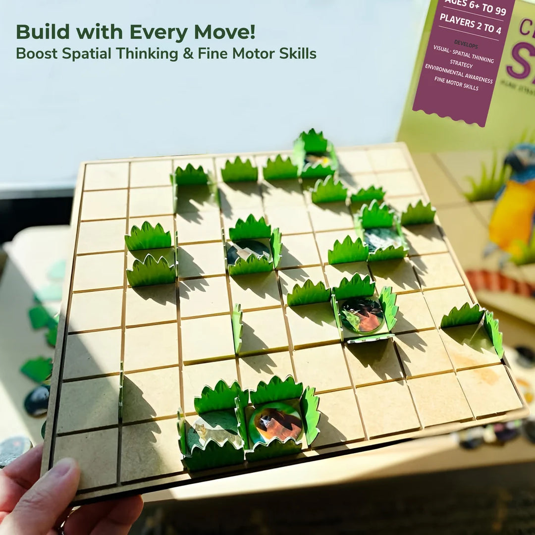 Chalk & Chuckles Claim & Save Board Game for Kids