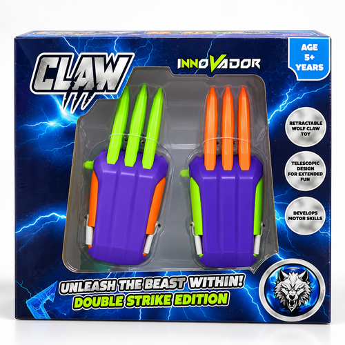 Innovador Retractable Wolf Claw Toy – Telescopic Claw Action Game for Kids