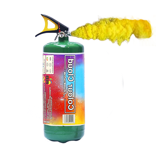 Premium Holi Non-Toxic Gulaal Cylinder - 4 Kgs (Assorted Colours)