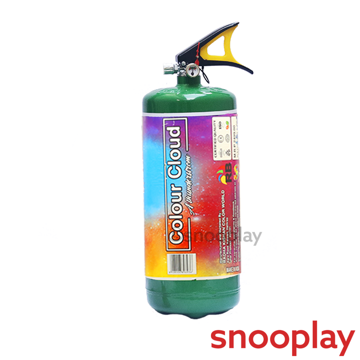 Set of 2 Premium Holi Non-Toxic Color Cylinders - 4 Kg Each | High Density & Vibrant Holi Powder | Assorted Colours & Prints