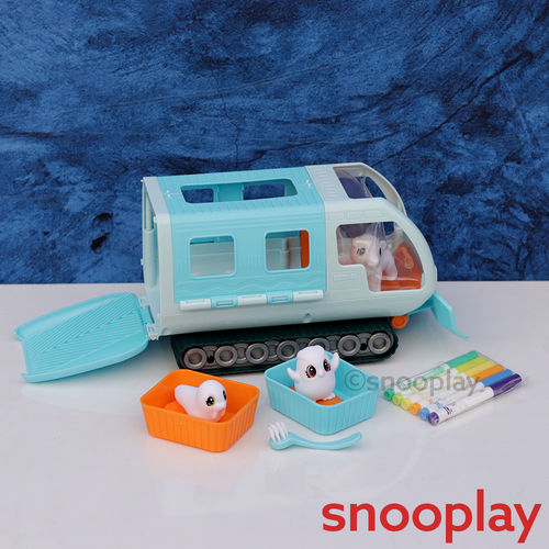 Crayola Scribble Scrubbie Snow Explorer - Little Pets with Washable Markers (3-6 Years)