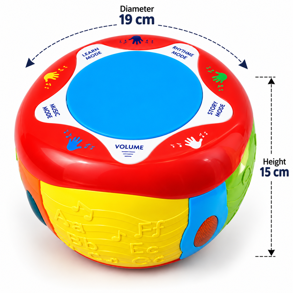Innovador Edu Beats Learning Drum for Kids | Educational Musical Toy