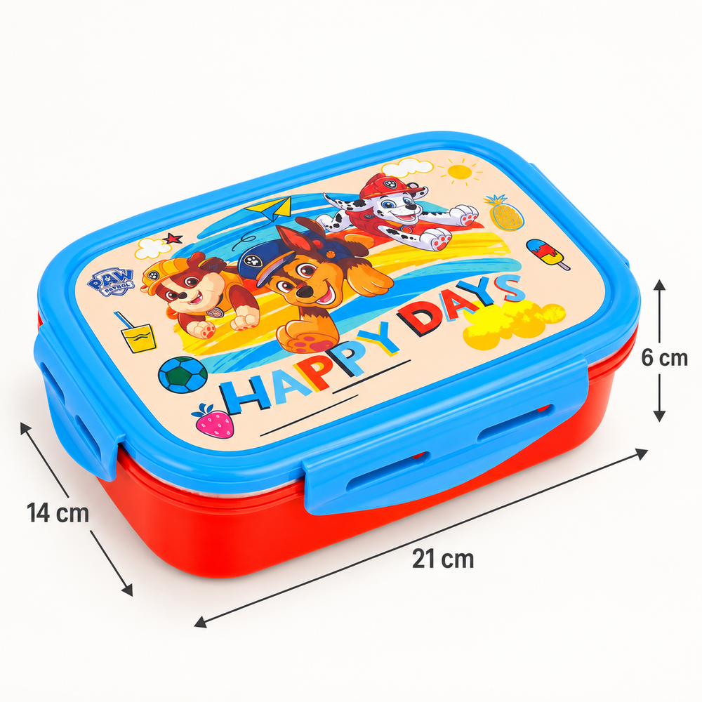Original Paw Patrol Stainless Steel Insulated Lunch Box - 700ml | Happy Days
