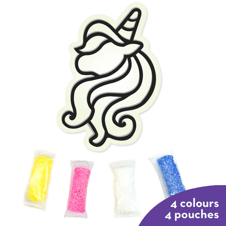 Clay Stickers - Unicorn (DIY Craft Kit)