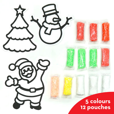 Clay Stickers - Christmas (DIY Craft Kit)