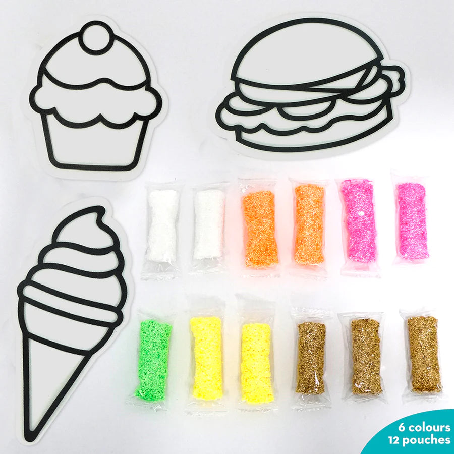 Clay Stickers -  DIY Yummy Treats Craft Kit (3-8 Years)