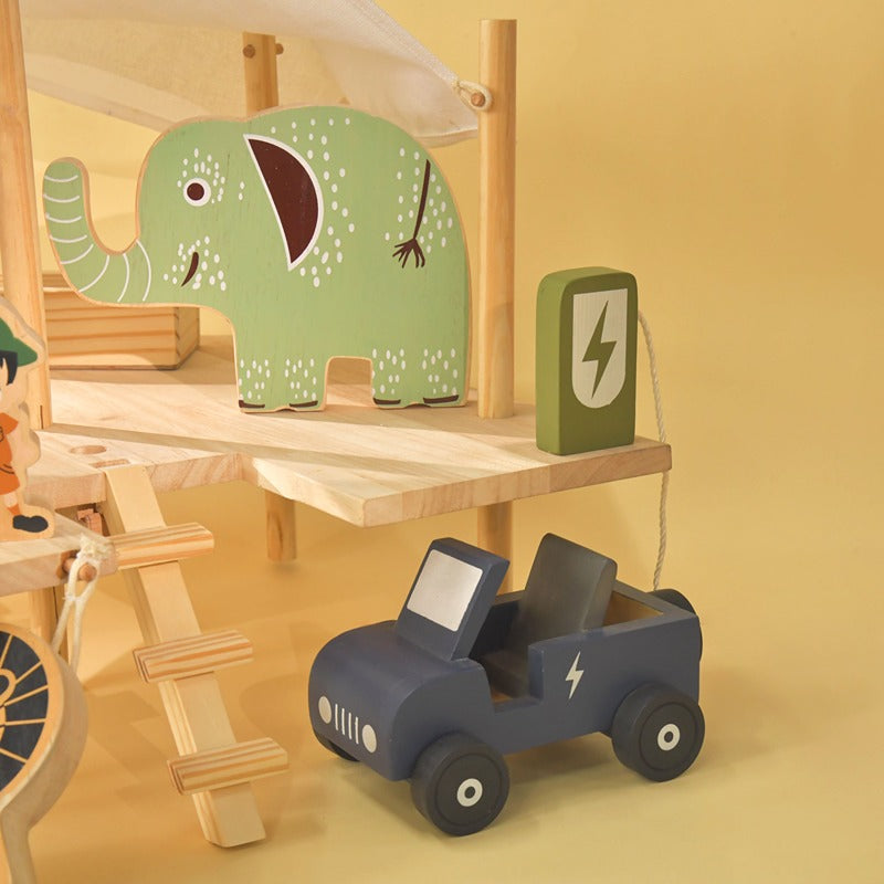 Imaginative Jungle Safari Playset: Wooden Adventure (2-6 Years)