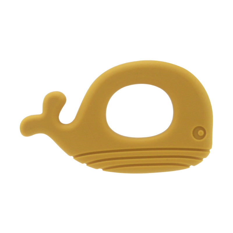 3 Pieces Wooden Baby Teether | BPA-Free | Assorted Colors (6-12 Months)