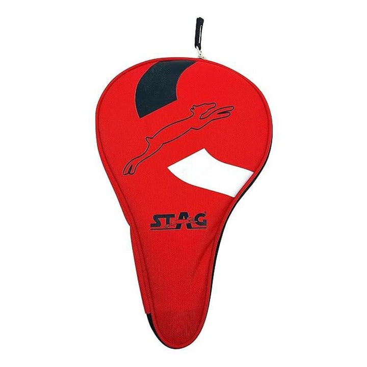 STAG ICONIC Premium Table Tennis Racquet Cover - Speed (Red)
