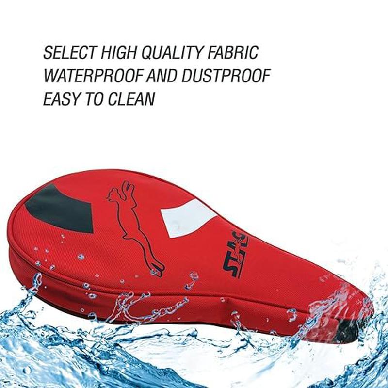 STAG ICONIC Premium Table Tennis Racquet Cover - Speed (Red)