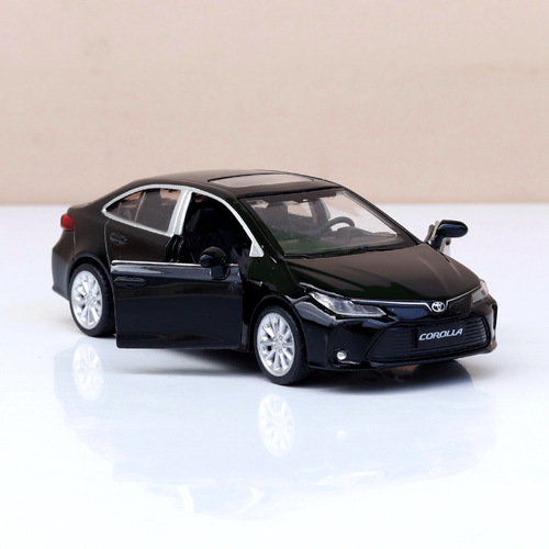 Metal Speed Zone Original Toyota Corolla Hybrid Licensed Diecast Car with Openable Doors | 1:26~1:38 Scale (14 Years till Grown Ups)