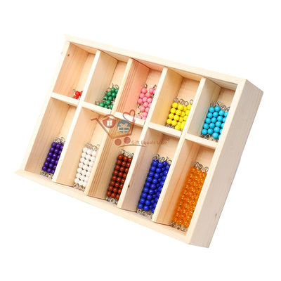 Wooden Montessori Counting Beads