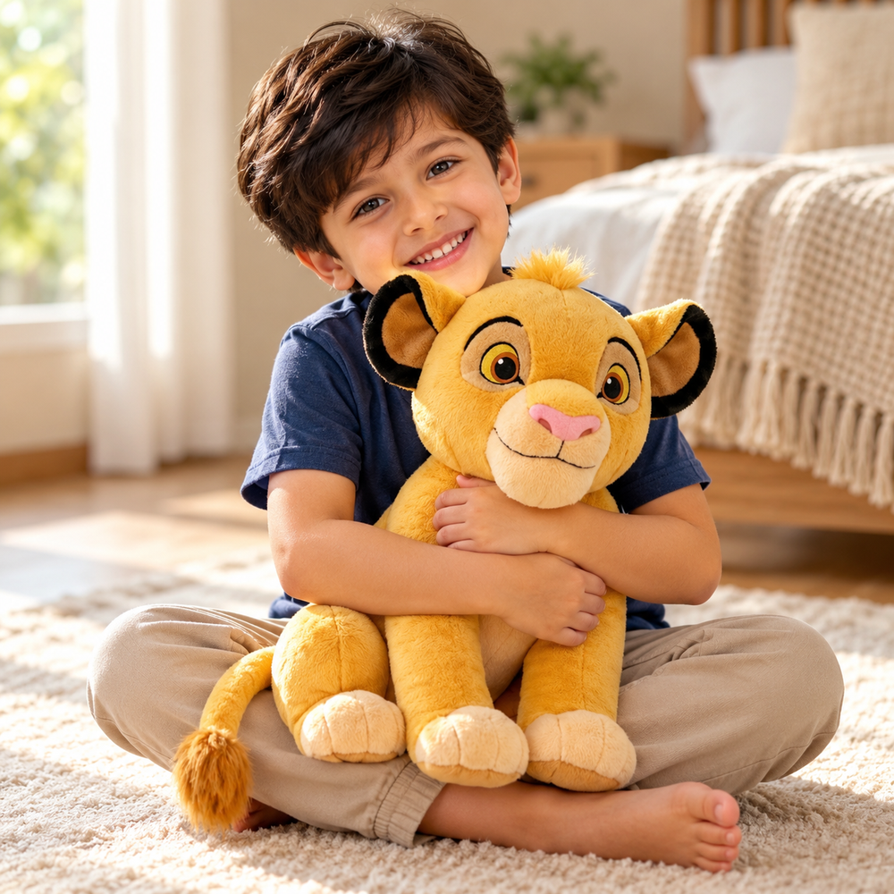 Licensed Disney Simba Plush Soft Toy – 30 cm