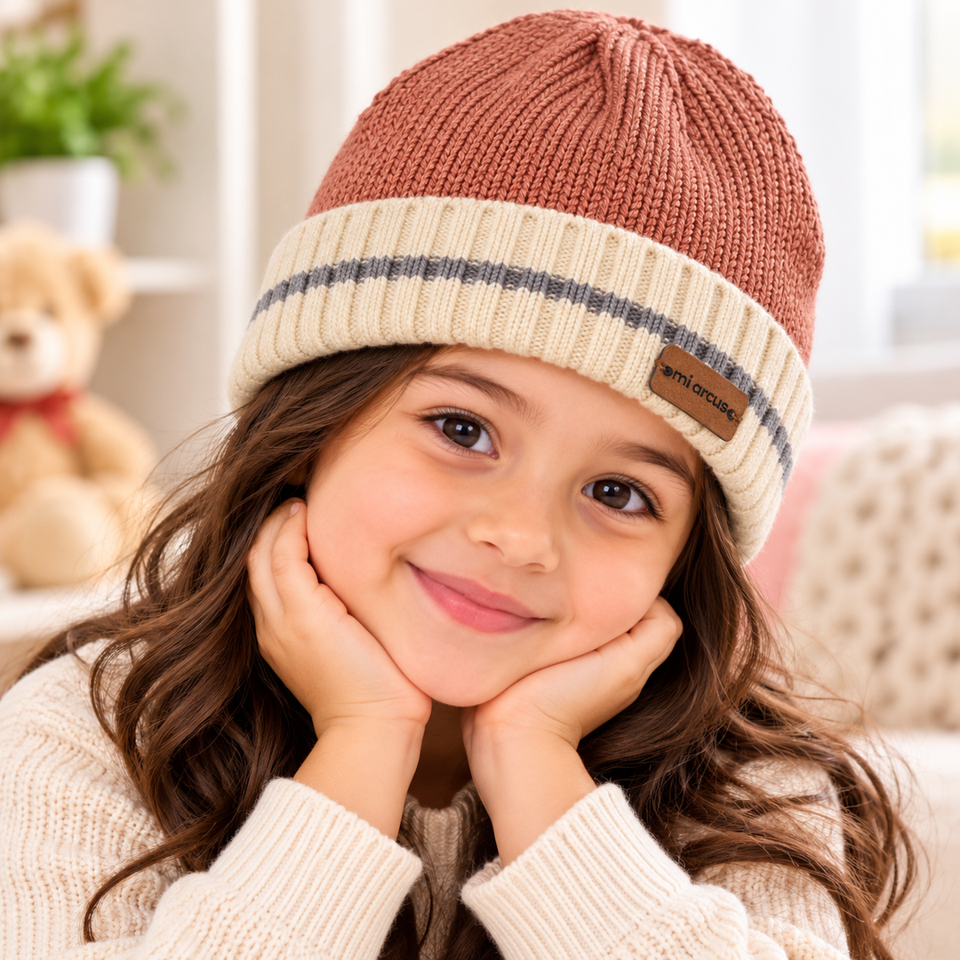 Mi Arcus Cotton Knitted Cap