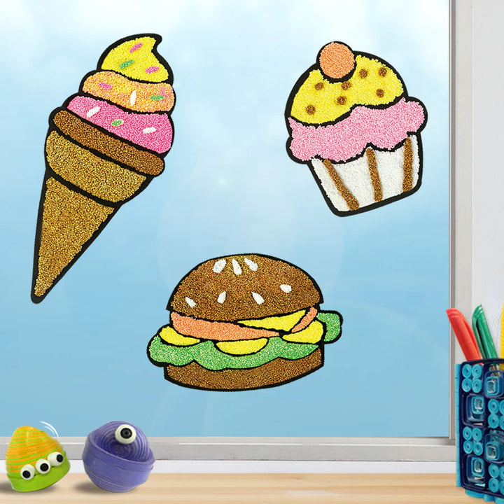 Clay Stickers - Yummy Treats (DIY Craft Kit)