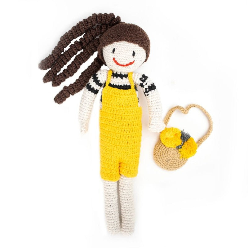Handmade Crochet Doll (11 Inch) | Amigurumi Stuffed Toy