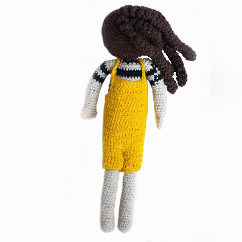 Handmade Crochet Doll (11 Inch) | Amigurumi Stuffed Toy