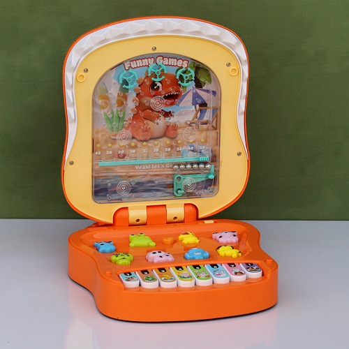 Crocodile with Dino Theme Electronic Marble Game | Animal Sound, Multiple Music & Light (3-8 Years)
