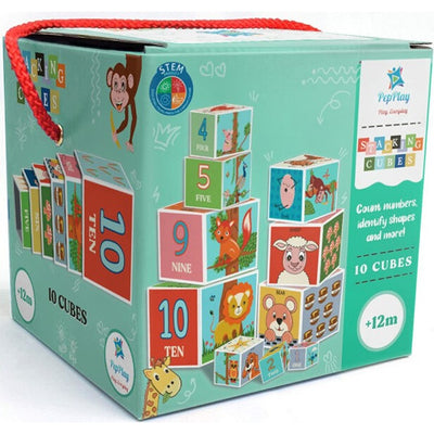 Stacking and Nesting Cubes (Educational  Brain Activity Toy)
