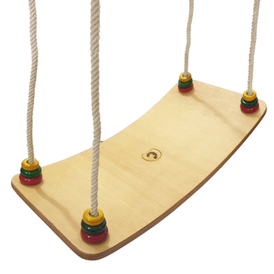 Curved Wooden Board Swing