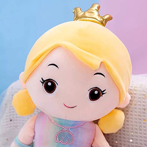 CuddleNest Mermaid Plush Soft Toy – 30 cm | Soft & Cuddly Companion for Kids (Red)