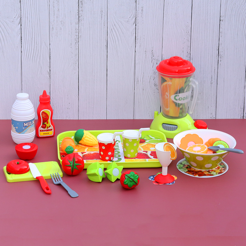 Cutlery Play Set with Blender & Kitchen Accessories (3-8 Years)