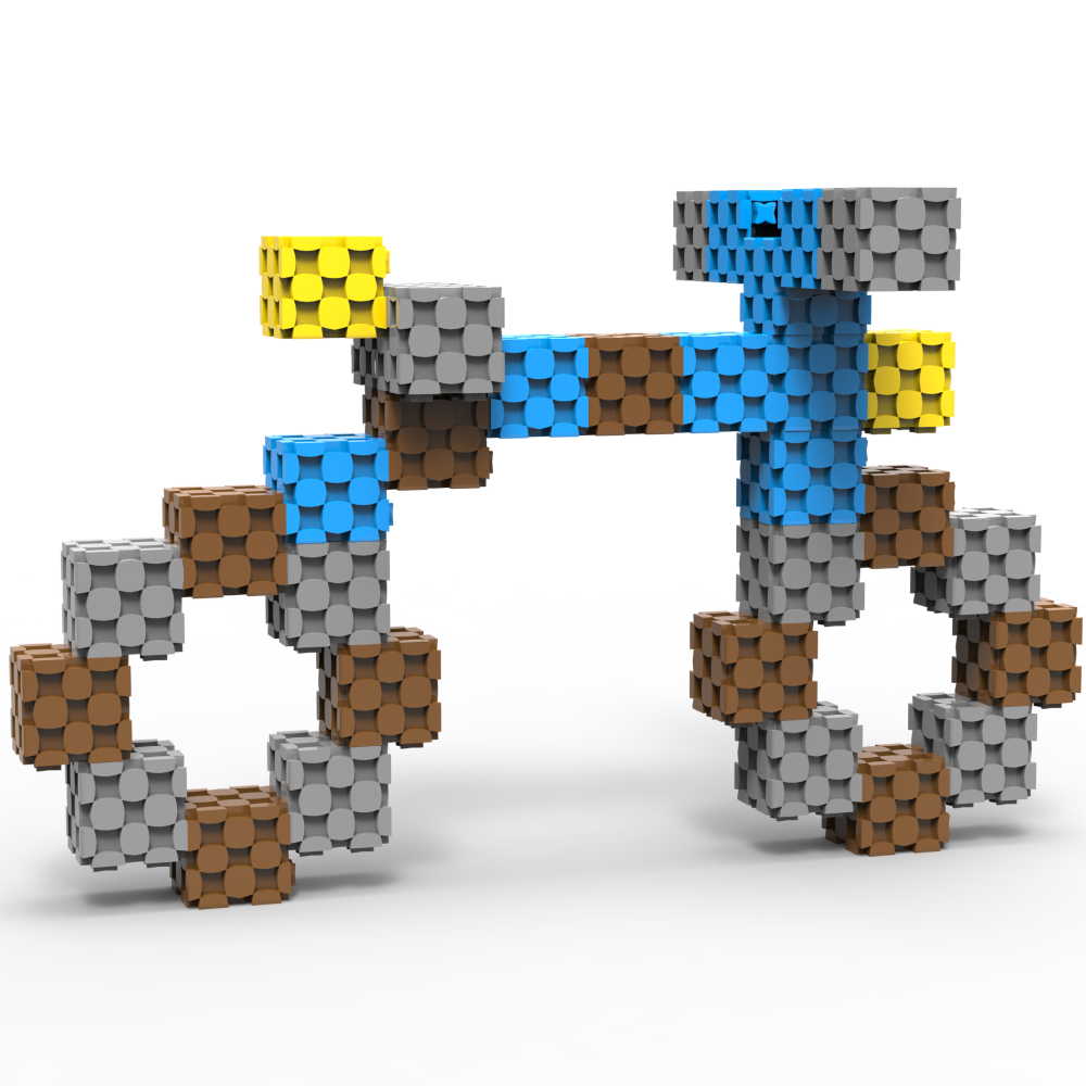 Bike Themed Building Blocks (52 pieces)