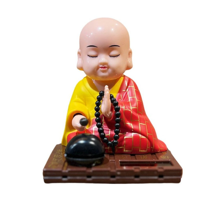 Meditating moving Buddha Statue