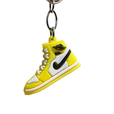 Nike Shoes Small Keychain Rubber (Yellow)