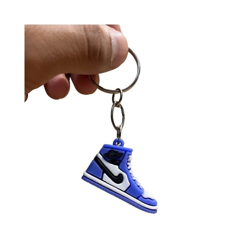 Nike Shoes Small Keychain Rubber (Blue)