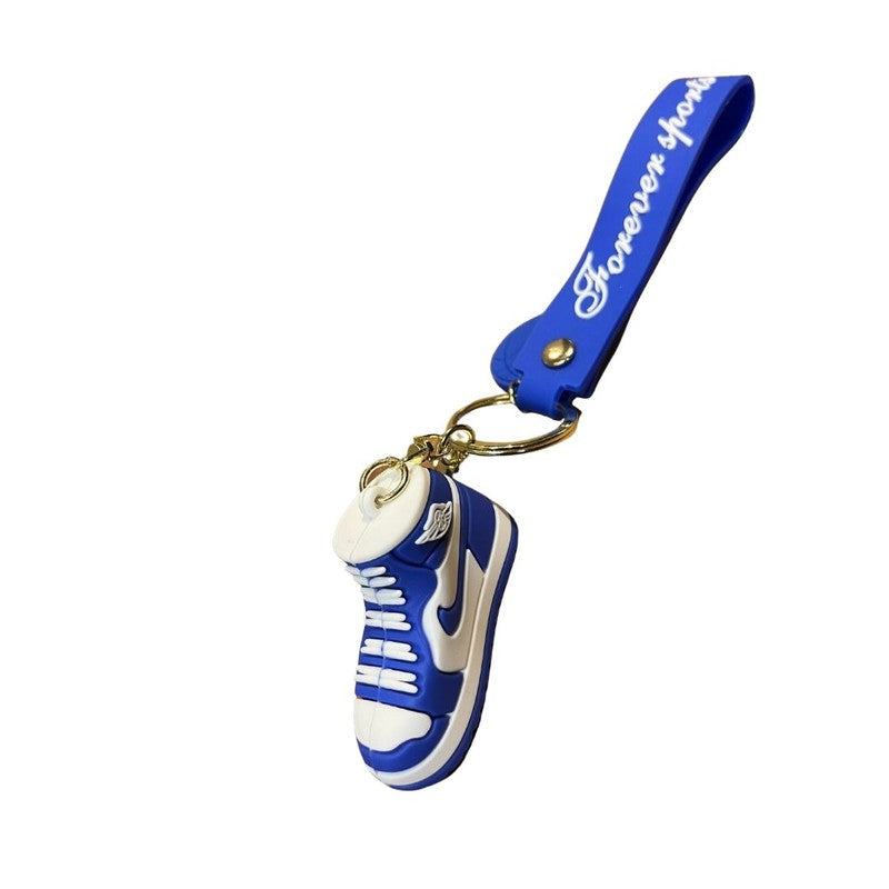 Nike Air Jordans large shoes keychain (Blue)