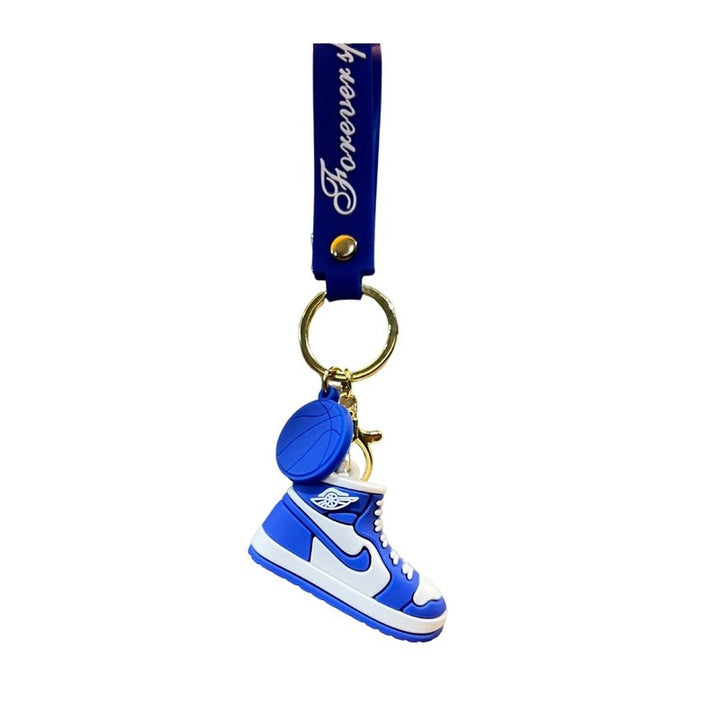 Nike Air Jordans large shoes keychain (Blue)